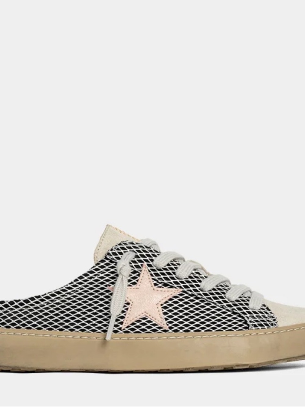 NWT SHU SHOP POLKA METAL MULE SNEAKER